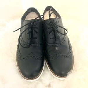 Cole Haan Black Leather Flats